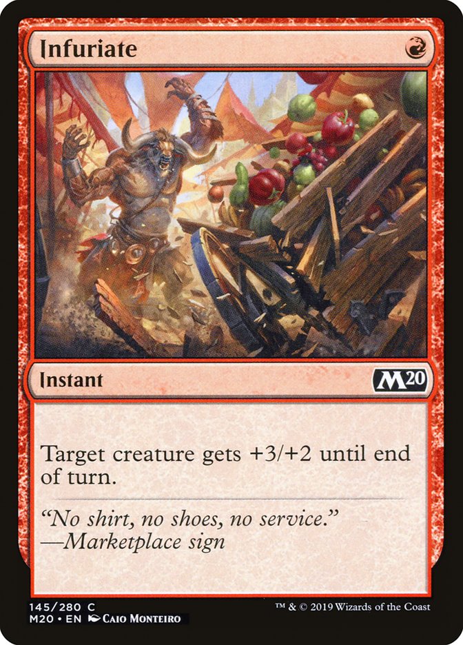 Infuriate [Core Set 2020] | The CG Realm