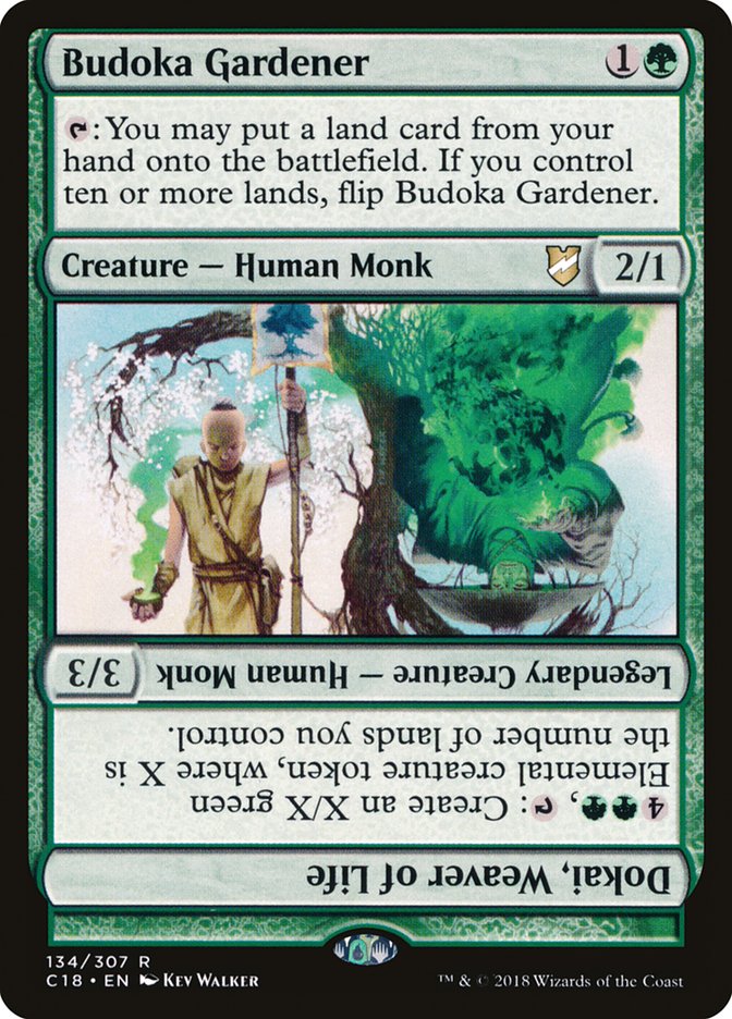 Budoka Gardener // Dokai, Weaver of Life [Commander 2018] | The CG Realm