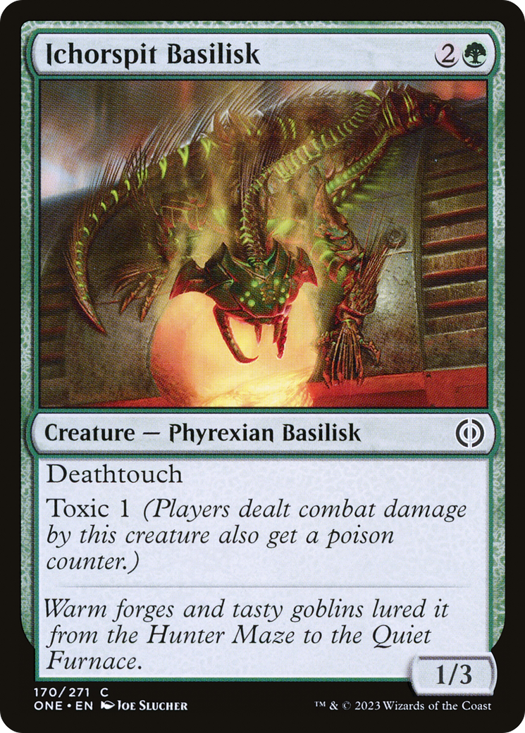 Ichorspit Basilisk [Phyrexia: All Will Be One] | The CG Realm