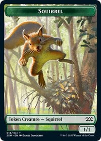 Squirrel // Thopter (008) Double-Sided Token [Double Masters Tokens] | The CG Realm