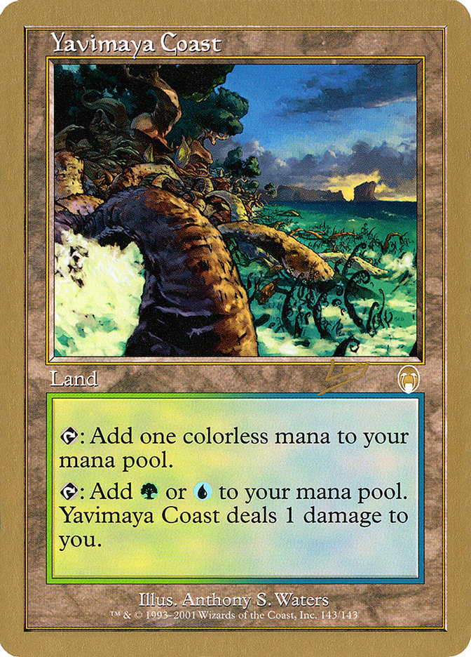 Yavimaya Coast (Raphael Levy) [World Championship Decks 2002] | The CG Realm