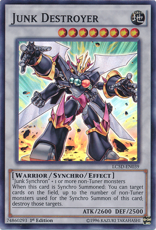 Junk Destroyer [LC5D-EN039] Super Rare | The CG Realm