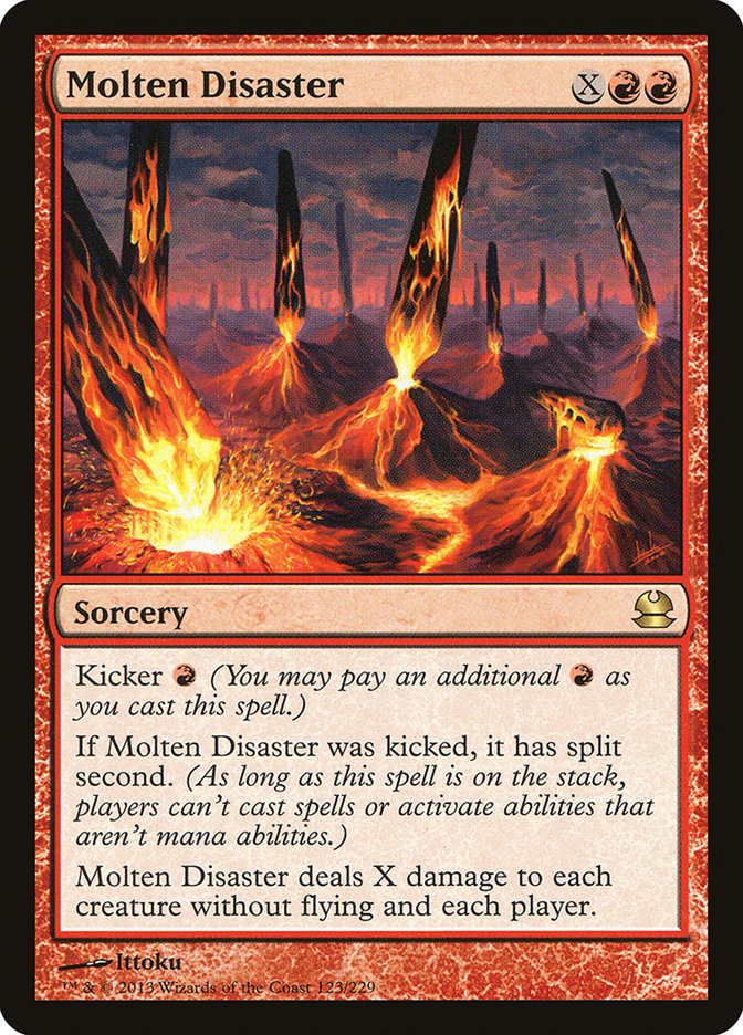 Molten Disaster [Modern Masters] | The CG Realm