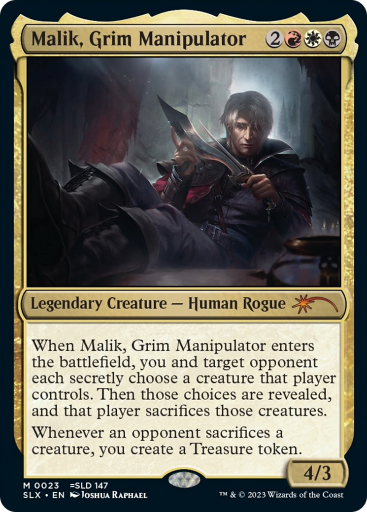 Malik, Grim Manipulator [Secret Lair: Universes Within] | The CG Realm