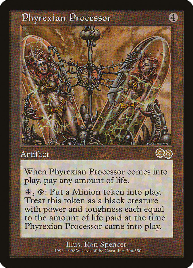 Phyrexian Processor [Urza's Saga] | The CG Realm