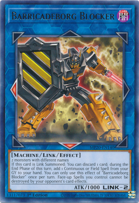 Barricadeborg Blocker [MP20-EN140] Rare | The CG Realm