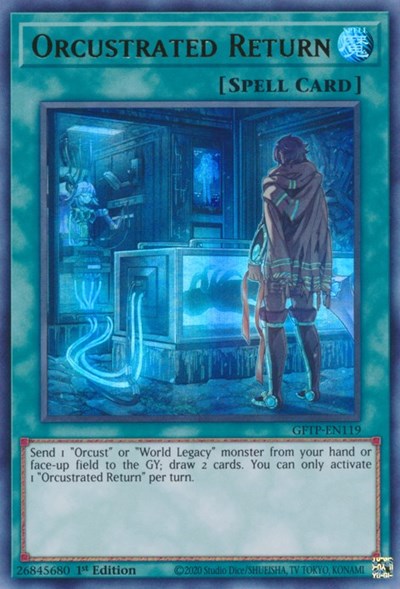 Orcustrated Return [GFTP-EN119] Ultra Rare | The CG Realm