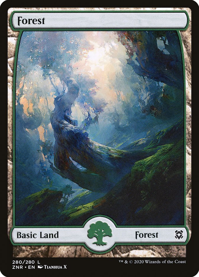 Forest (280) [Zendikar Rising] | The CG Realm