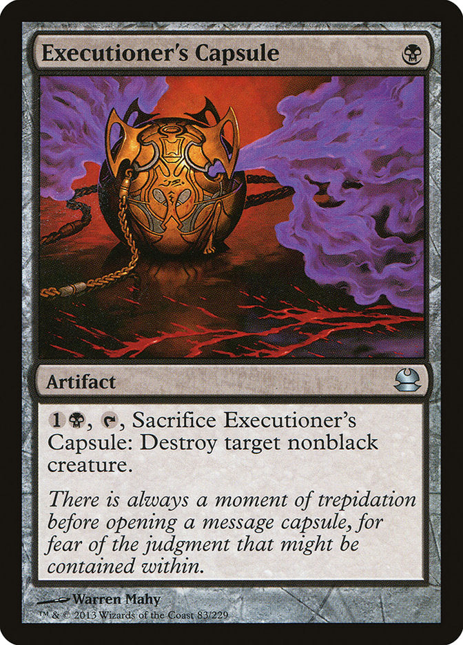 Executioner's Capsule [Modern Masters] | The CG Realm