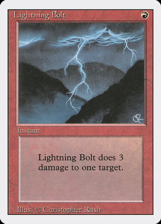 Lightning Bolt [Revised Edition] | The CG Realm