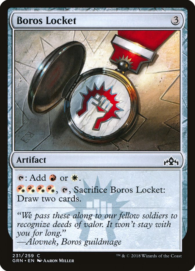 Boros Locket [Guilds of Ravnica] | The CG Realm