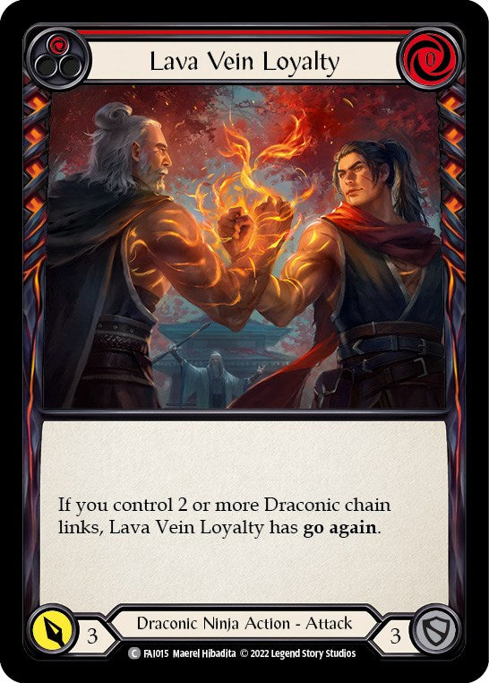 Lava Vein Loyalty (Red) [FAI015] (Uprising Fai Blitz Deck) | The CG Realm