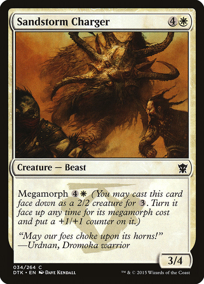 Sandstorm Charger [Dragons of Tarkir] | The CG Realm