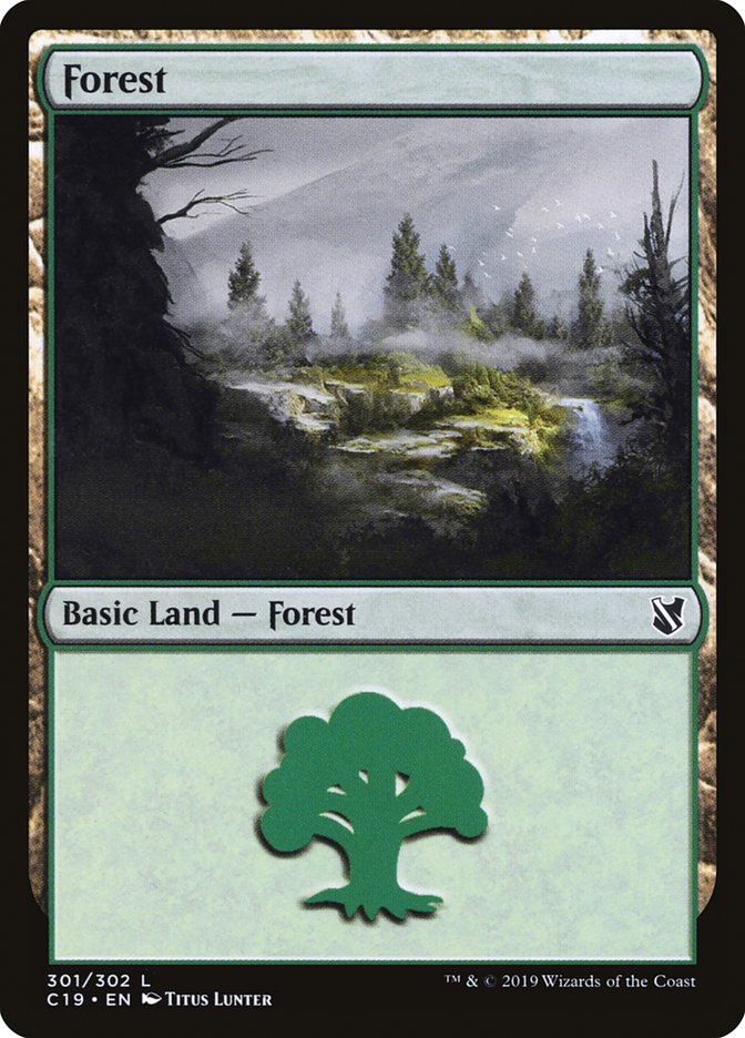 Forest (301) [Commander 2019] | The CG Realm