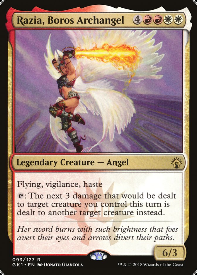 Razia, Boros Archangel [Guilds of Ravnica Guild Kit] | The CG Realm