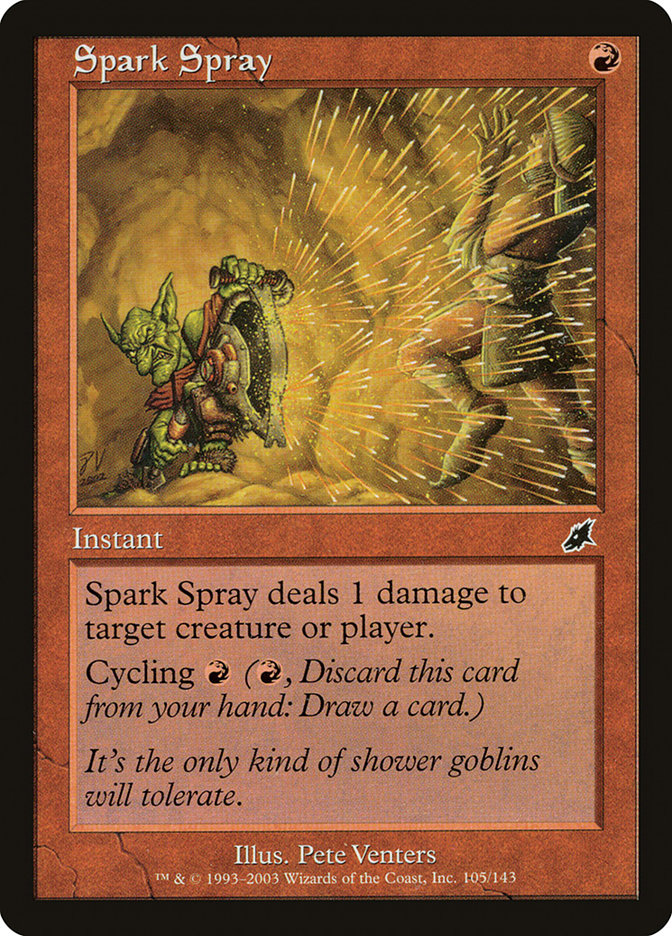 Spark Spray [Scourge] | The CG Realm