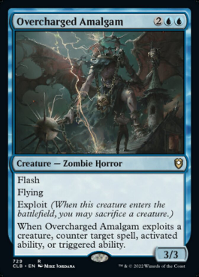 Overcharged Amalgam [Commander Legends: Battle for Baldur's Gate] | The CG Realm