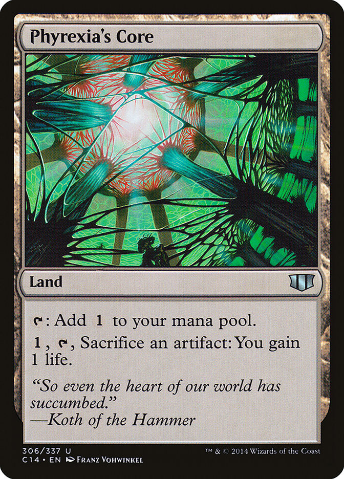 Phyrexia's Core [Commander 2014] | The CG Realm