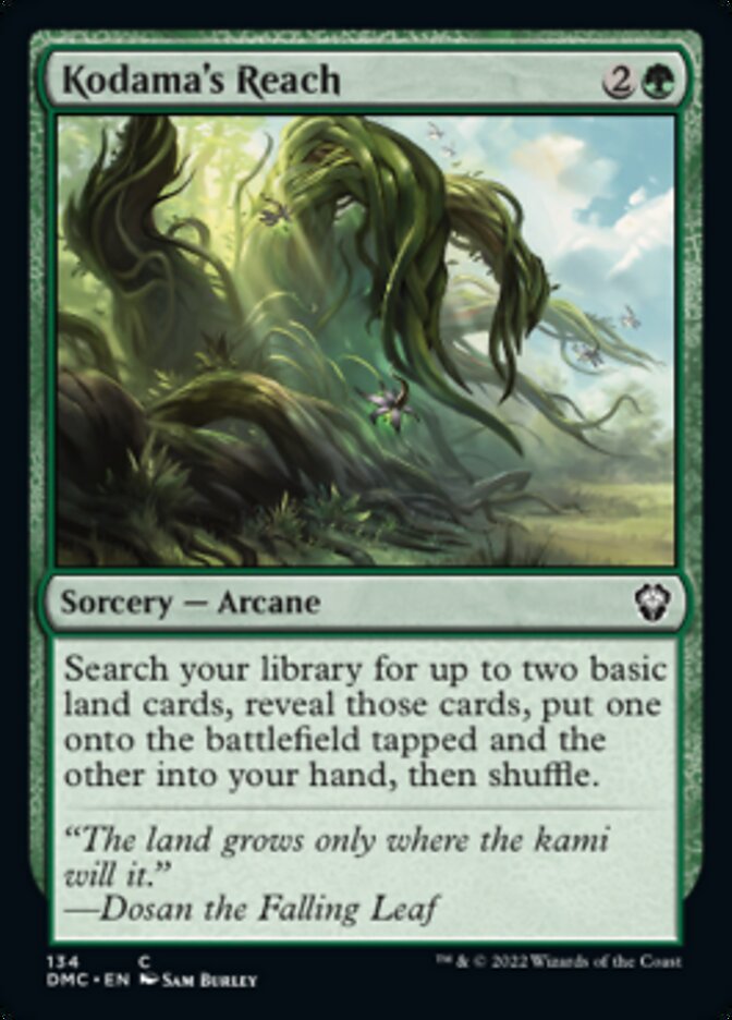 Kodama's Reach [Dominaria United Commander] | The CG Realm