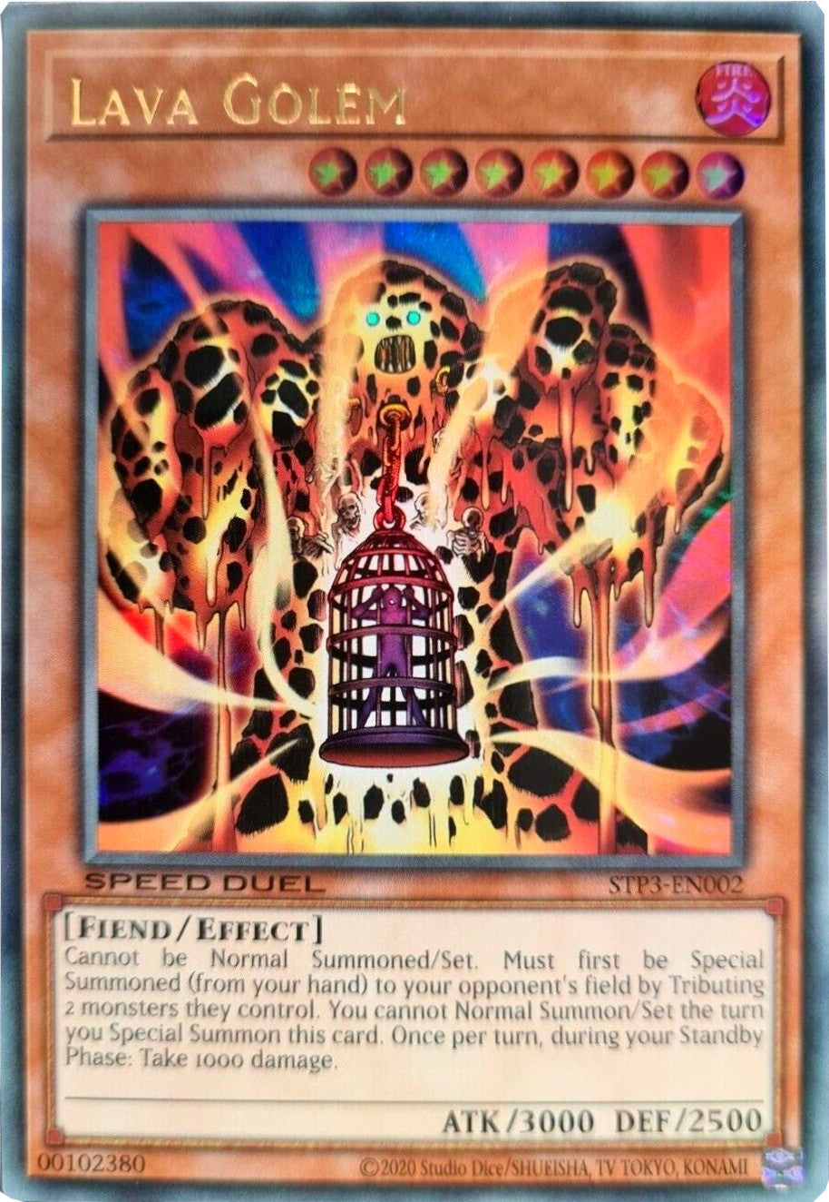 Lava Golem [STP3-EN002] Ultra Rare | The CG Realm