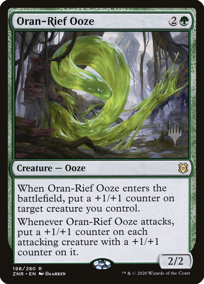 Oran-Rief Ooze (Promo Pack) [Zendikar Rising Promos] | The CG Realm