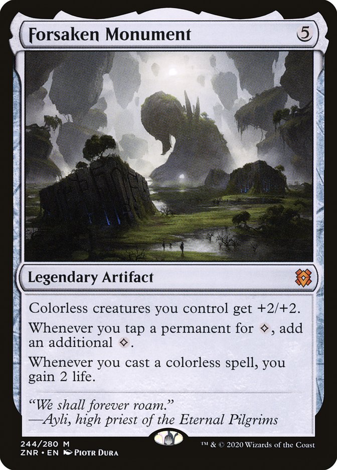 Forsaken Monument [Zendikar Rising] | The CG Realm