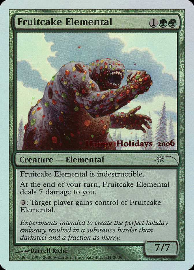 Fruitcake Elemental [Happy Holidays] | The CG Realm