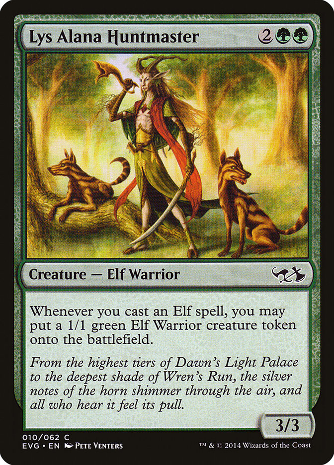 Lys Alana Huntmaster (Elves vs. Goblins) [Duel Decks Anthology] | The CG Realm