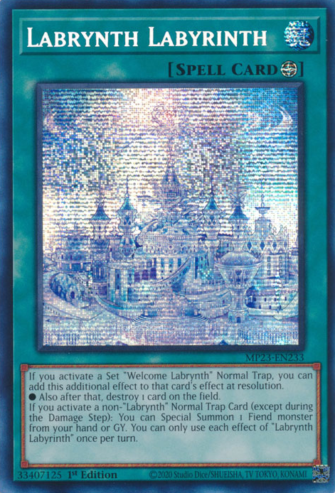 Labrynth Labyrinth [MP23-EN233] Prismatic Secret Rare | The CG Realm