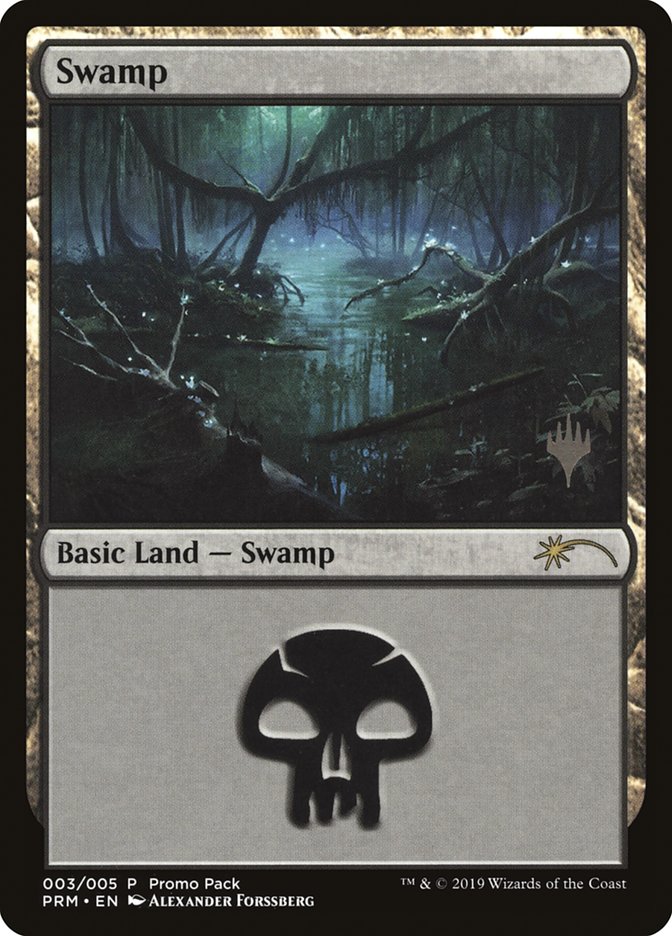 Swamp (3) [Core Set 2020 Promo Pack] | The CG Realm