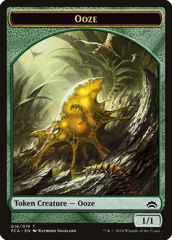 Ooze Token (016/019) [Planechase Anthology Tokens] | The CG Realm