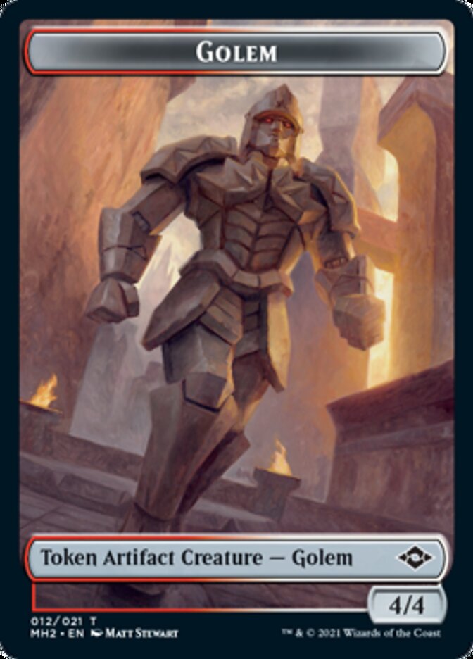 Golem Token [Modern Horizons 2 Tokens] | The CG Realm