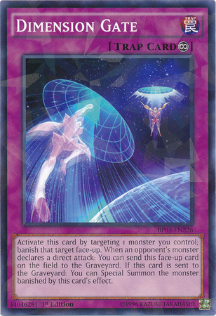 Dimension Gate [BP03-EN226] Shatterfoil Rare | The CG Realm