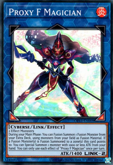 Proxy F Magician [OP15-EN009] Super Rare | The CG Realm