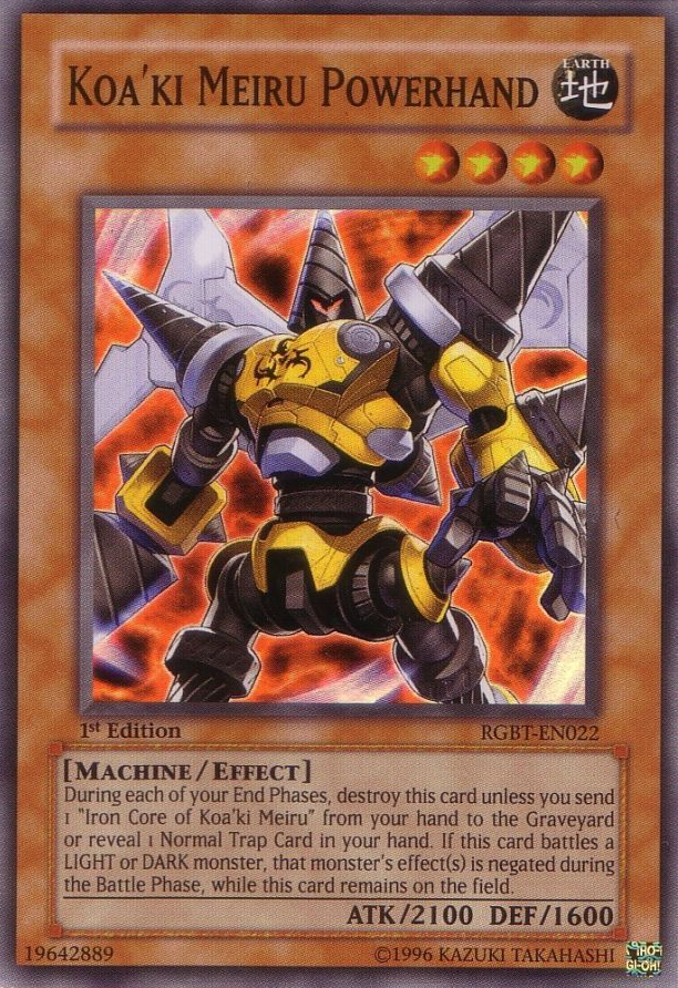 Koa'ki Meiru Powerhand [RGBT-EN022] Super Rare | The CG Realm