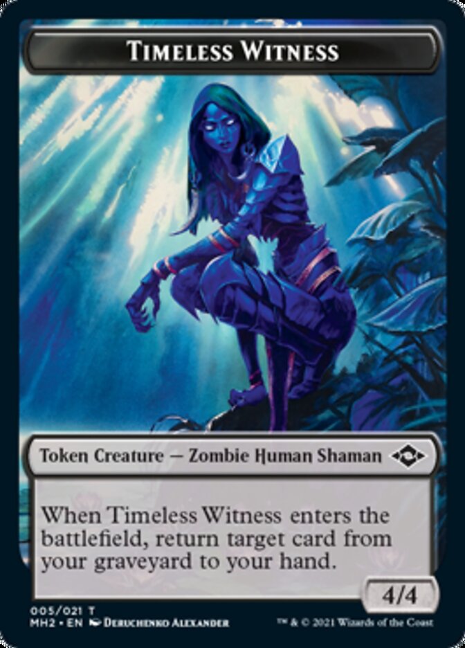 Timeless Witness Token [Modern Horizons 2 Tokens] | The CG Realm