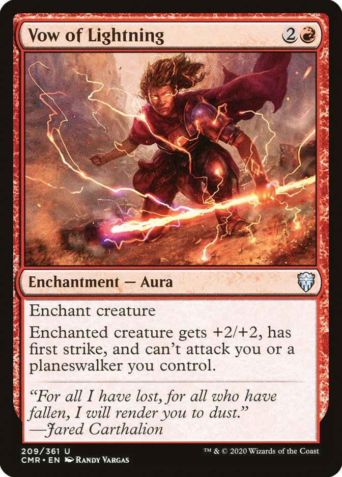 Vow of Lightning [Commander Legends] | The CG Realm