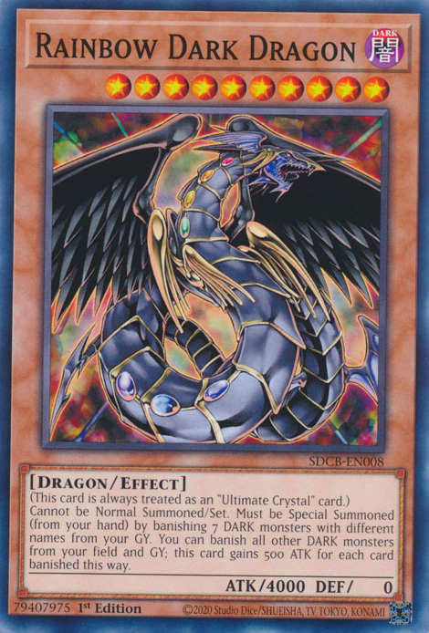 Rainbow Dark Dragon [SDCB-EN008] Common | The CG Realm