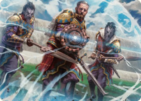 Argivian Phalanx Art Card [Dominaria United Art Series] | The CG Realm