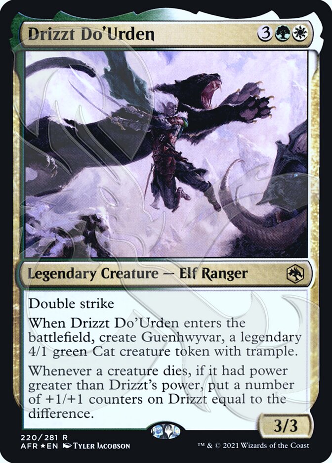 Drizzt Do'Urden (Ampersand Promo) [Dungeons & Dragons: Adventures in the Forgotten Realms Promos] | The CG Realm