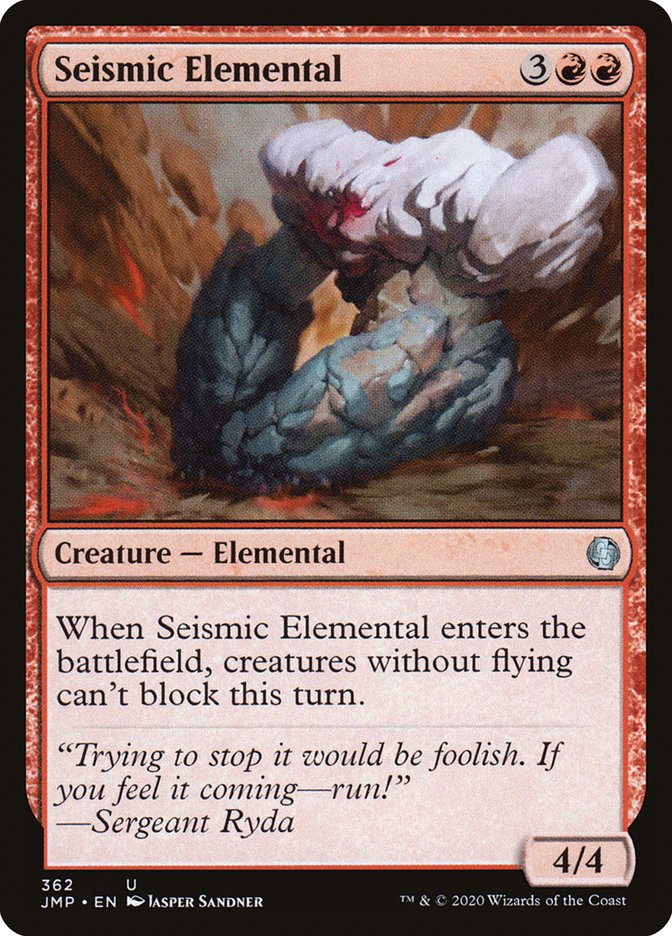 Seismic Elemental [Jumpstart] | The CG Realm