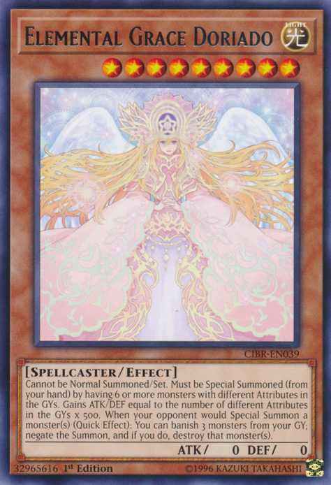 Elemental Grace Doriado [CIBR-EN039] Rare | The CG Realm