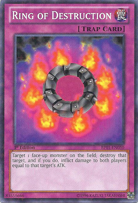 Ring of Destruction [BP01-EN050] Rare | The CG Realm