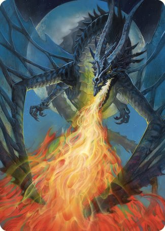 Balefire Dragon Art Card [Commander Masters Art Series] | The CG Realm