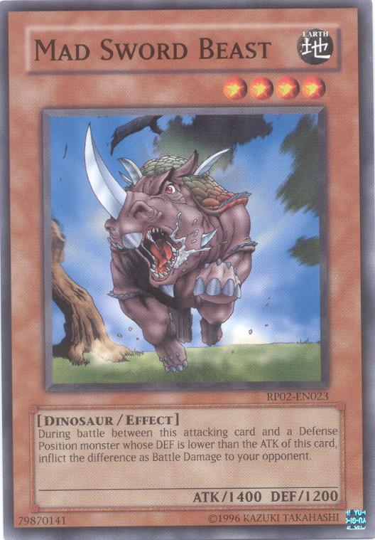 Mad Sword Beast [RP02-EN023] Common | The CG Realm