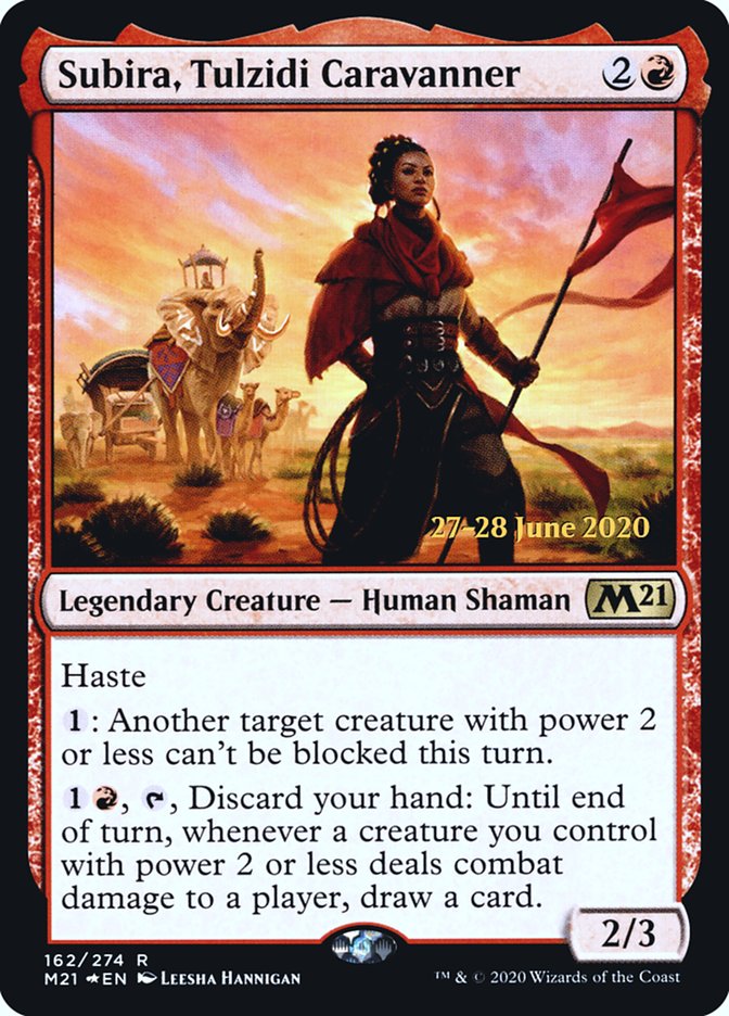 Subira, Tulzidi Caravanner [Core Set 2021 Prerelease Promos] | The CG Realm