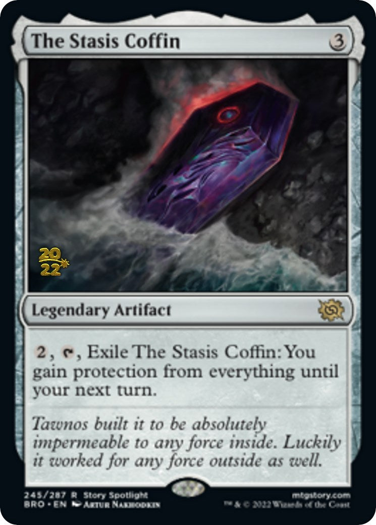 The Stasis Coffin [The Brothers' War Prerelease Promos] | The CG Realm