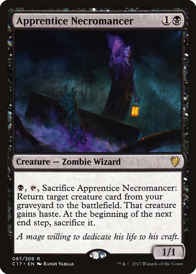 Apprentice Necromancer [Commander 2017] | The CG Realm