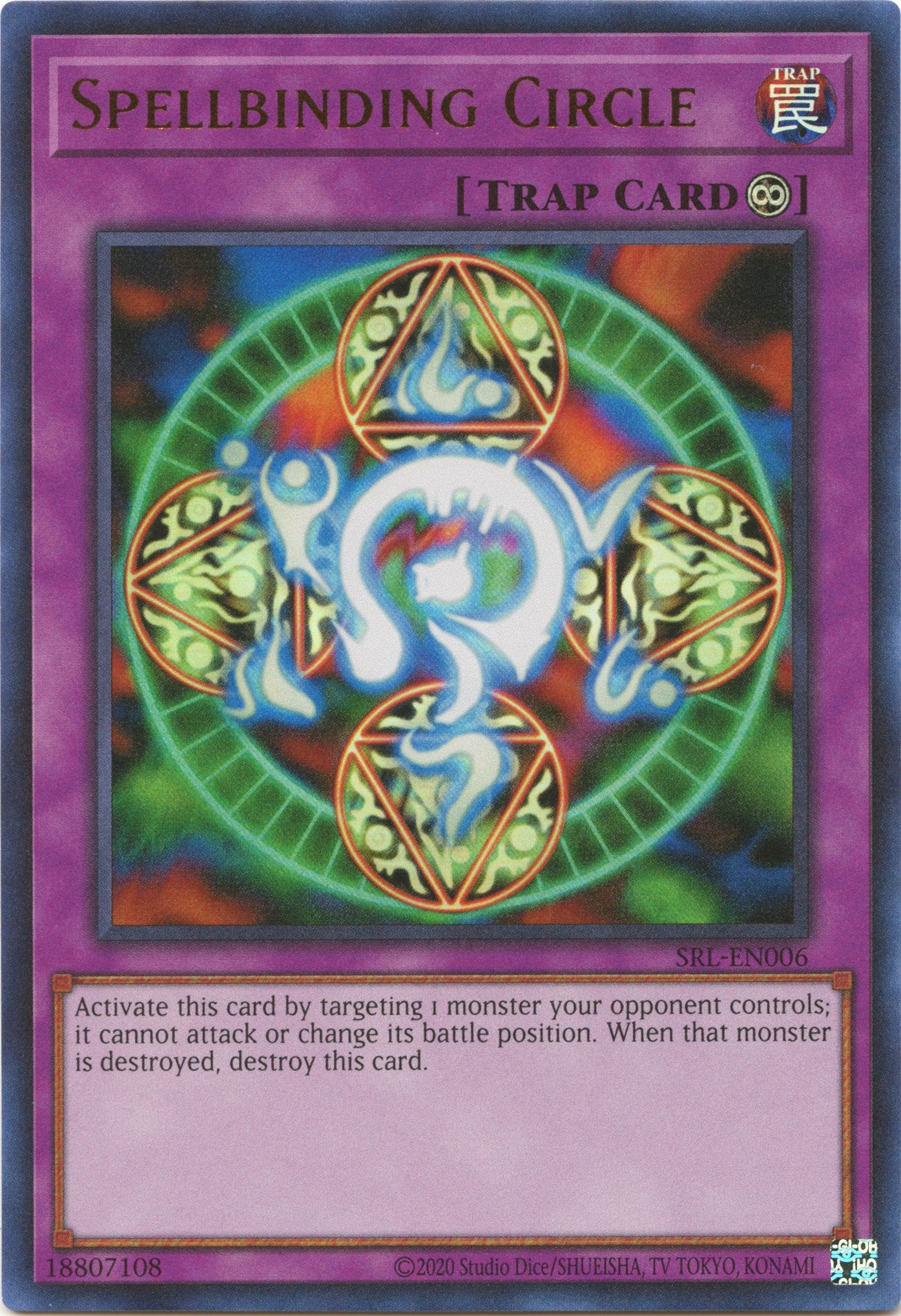 Spellbinding Circle (25th Anniversary) [SRL-EN006] Ultra Rare | The CG Realm