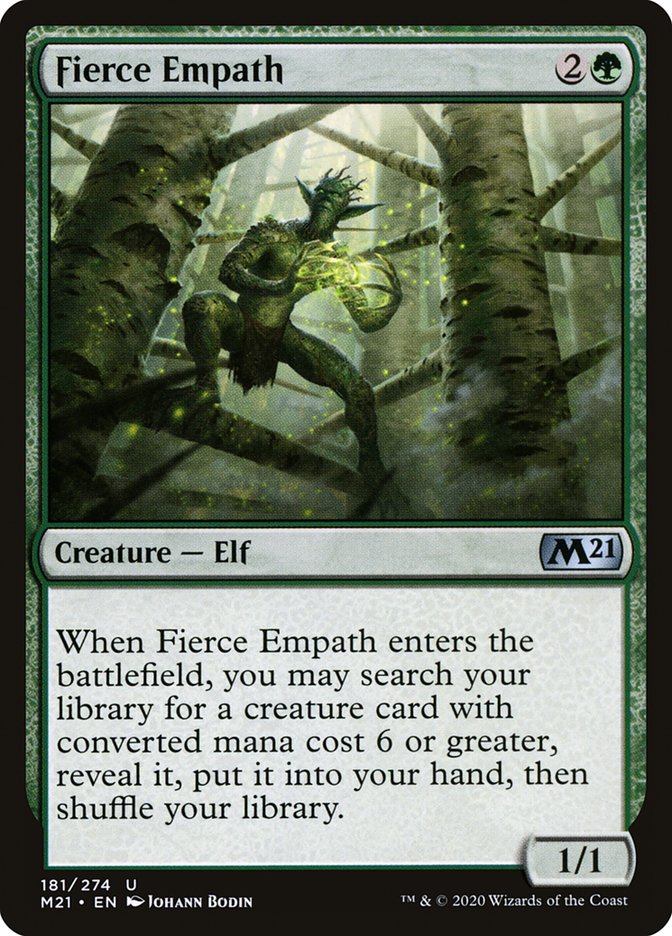 Fierce Empath [Core Set 2021] | The CG Realm